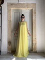 Yellow double layer dress Miro