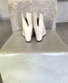 Fuga off white leather handmade shoes platform Italy Peter NOn 