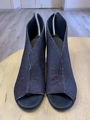 Lurex multi platform shoe handmade ITaly Peter NOn 