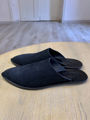 Handmade shoes suede leather mules Ulysses