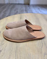 round cut mules suede Ulysses