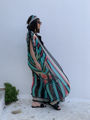 transparent kaftan silk chiffon miranda konstantinidou