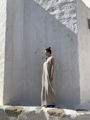 Long textured stripy caftan point loom